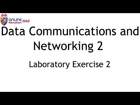 Data Communications and Networking 2-Laboratory Exercise 02