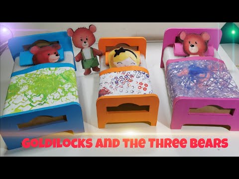 Goldilocks And Bear Editable Templates