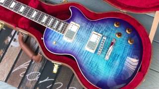 Video thumbnail for 2017 Gibson Les Paul Standard Blueberry Burst. by BLKJAKK