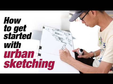 How to start urban sketching