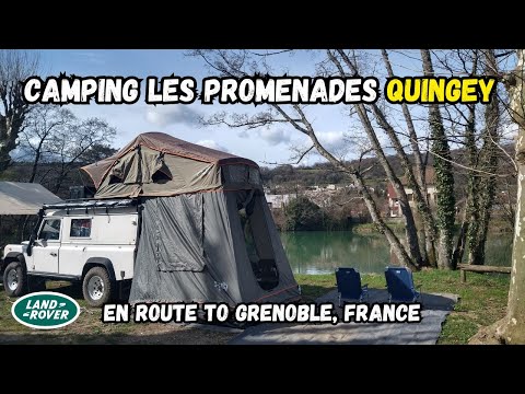 Quingey Camping, FR en route to Grenoble
