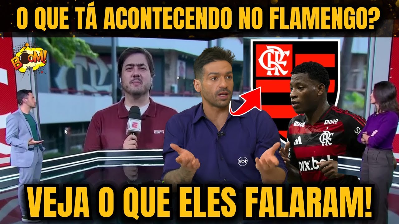 FLAMENGO DISPUTA TUDO! VEJA A REAÇÃO DA IMPRENSA SOBRE O MOMENTO RUBRO NEGRO!