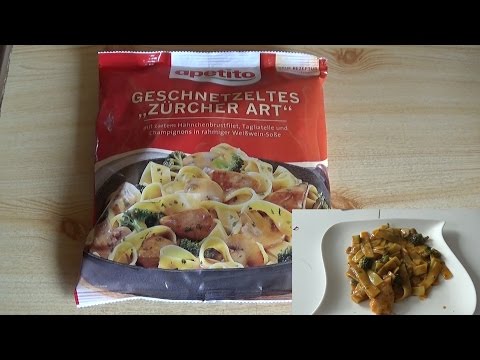 Apetito Geschnetzeltes Zürcher Art - Unboxing und Test