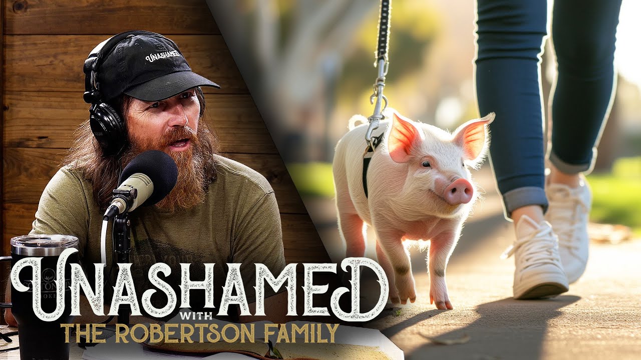 Ep 905 | Jase Sees a Bad Omen When He Misses Church & Taking a Leashed Pig for a Walk?