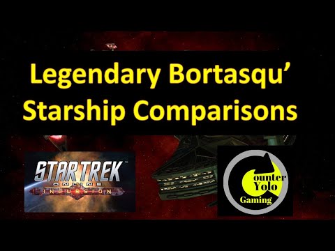 Legendary Bortasqu' Starship Comparisons | Star Trek Online