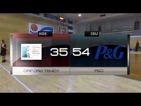 OIRP Orły Temidy vs P&G - XV kolejka - Superliga Warszawa - Koszykarska Liga Biznesu
