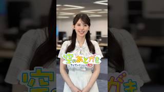【空のあとがき】小川キャスターが気になったリポートは？5月17日 #通勤タイパ #小川千奈