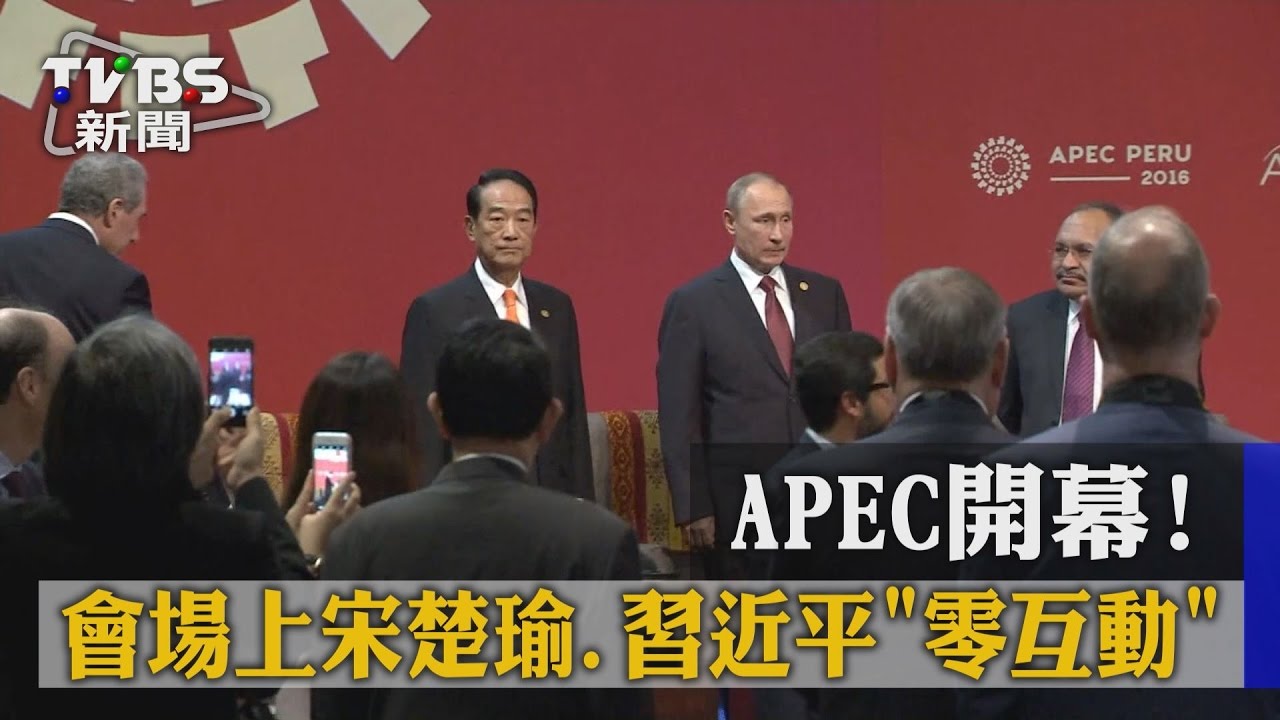 APEC開幕 會場上宋楚瑜、習近平零互動