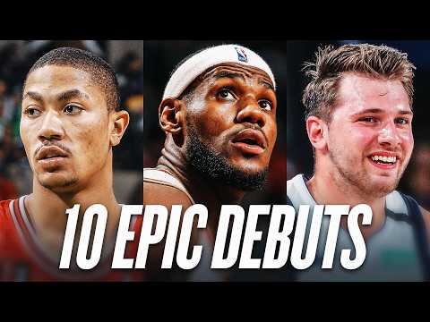 10 NBA Playoff Debuts You NEED TO SEE!