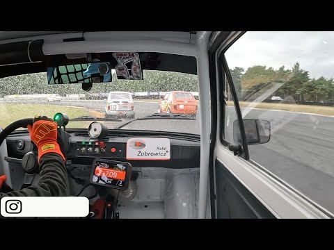 Wyścig 3 Runda 3 WSMP 2025 Tor Poznań  Rafał Żubrowicz 019 Maluch-Trophy one26team