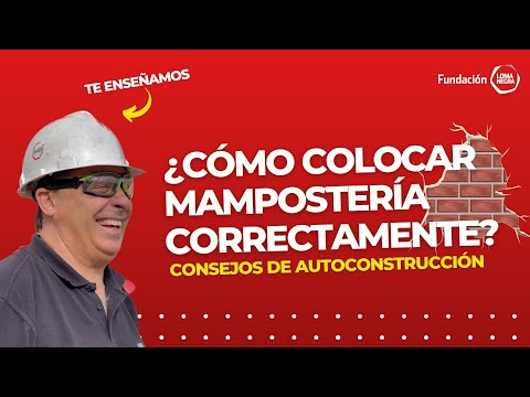 How to Lay Masonry Correctly: Preparation and Tips - Loma Negra Foundation