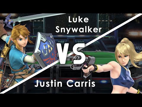 Luke Snywalker (Link) vs Justin Carris (ZSS) - Smash Ultimate First to 5