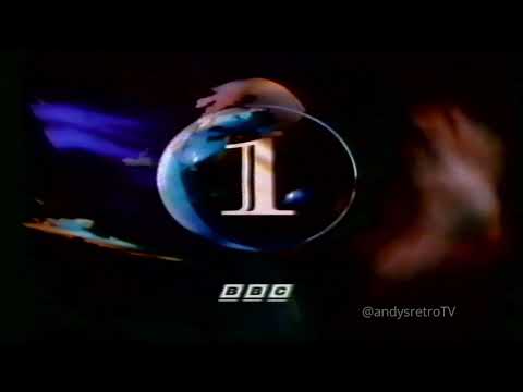 BBC-1 Trailers and closedown with Peter Offer Weather Forecast, Clock and Globe, Anthem 2.1.1995