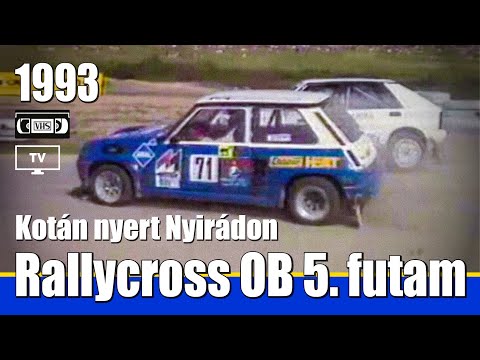 RallyCross OB 5. futam Nyirád  1993  -  RallyeShop.hu