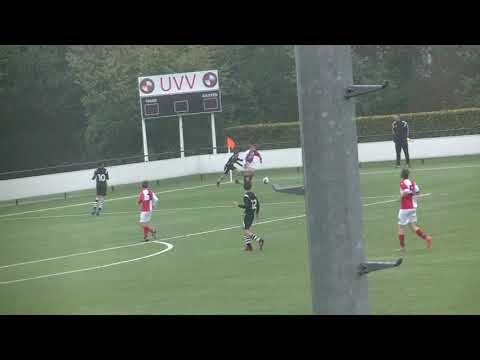 Isaiah Ahmed UVV JO13-1 - VV MAARSSEN JO13-1 1ste helft (3-1)