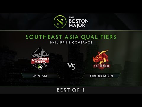 Mineski.ggnetwork vs Fire Dragoon Esports - The Boston Major SEA Qualifiers - Philippine Coverage