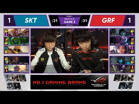 T1 Vs GRF Best of series Game 3 highlights Chovy plays Irelia #LCK #lolhighlights #Faker