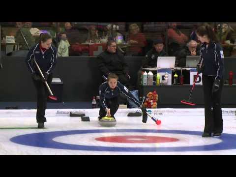 CURLING: SUI-RUS World Junior Chps 2014 - Women Draw 5 HIGHLIGHTS