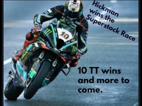 HICKMAN SECURES HIS 10TH TT WIN IN THE RL360 SUPERSTOCK RACE