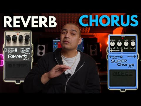 Boss RV6 Reverb & CH1 Chorus Pedal Demo