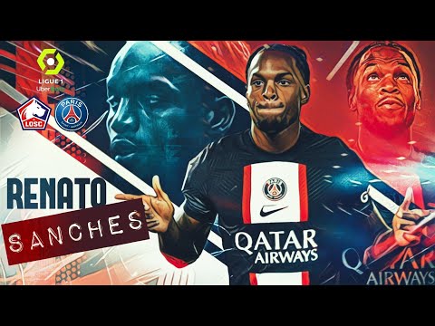 Renato Sanches superman header vs Lille | LOSC - PSG | Ligue 1 - 21.08.2022