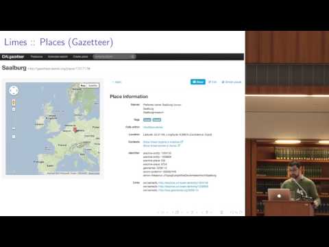 Wikidata trifft Archäologie 2013 Matteo Romanello