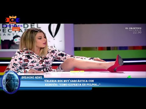 Valeria Ros muy sarcástica con  exnovio: ''Como experta en pulpos…''