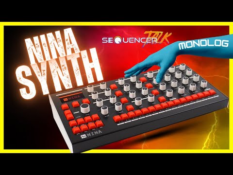 Melbourne Instruments NINA mit Motorknöpfen - Analog Synthesizer im SequencerTalk Monolog