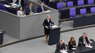 Debatte Bundestag Redner: Alice Weidel AfD Datum: 14.10.2026