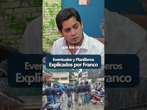 Eventuales y planilleros explicados por Franco #tartagalsalta #Francoconlagente #tartagal