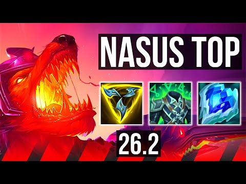 NASUS vs DARIUS (TOP) | 38K damage | EUNE Challenger | 26.2
