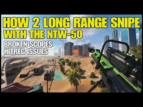 How To Long Range Snipe With The NTW-50 in Battlefield 2042