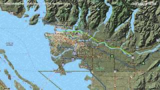 Metro Vancouver Transit (Translink): one day of activity (Version 2)