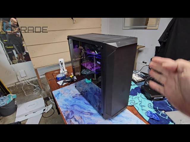 Vídeo relacionado con VEVOR Caja de PC Torre Media con Panel de Vidrio Templado Alto Flujo de Aire 2 Ventiladores de 120 mm Gestión de Cables Compatible con GPU hasta 360 mm de Longitud Compatible con ATX/M-ATX/ITX