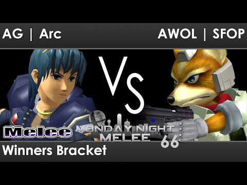 MNM 66 Melee - AG | Arc (Marth) vs AWOL | SFOP (Fox) - Winners Bracket