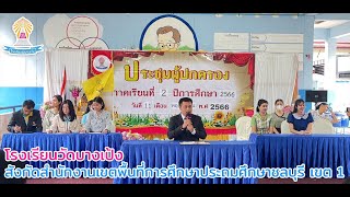กิจกรรมประชุมผู้ปกครอง ภาคเรียนที่ 2 ปีการศึกษา 2566