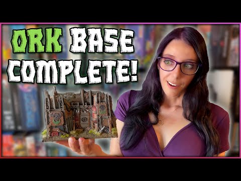 Painting an Ork Base Terrain Board | Warhammer 40k Kill Team | How to Guide and Wargaming Tutorial