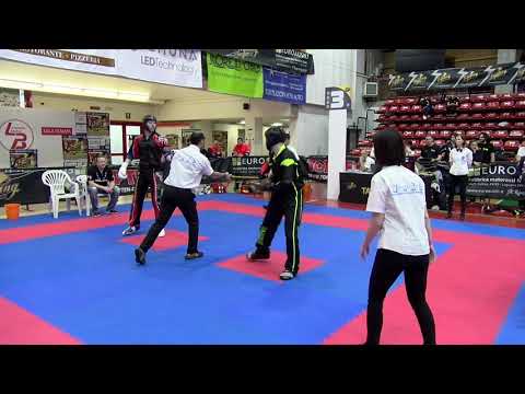 Ross Cooke v Davide Basile Pointfighting Cup 2018