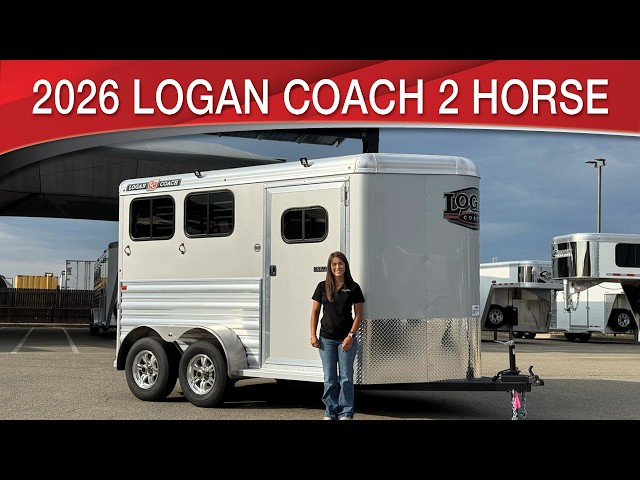 Preview image of 2026 Logan Coach Bullseye 2 Horse Bumper Pull youtube video
