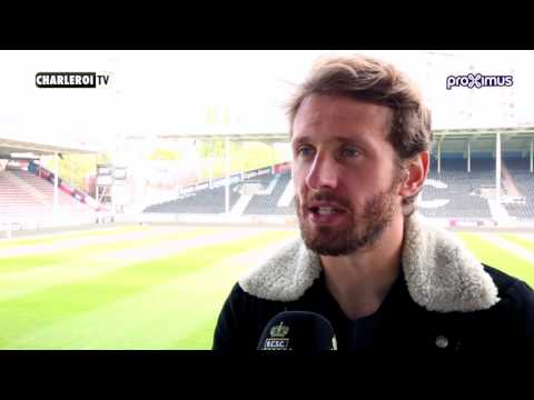 Damien Marcq avant R.Charleroi S.C - SV Zulte Waregem