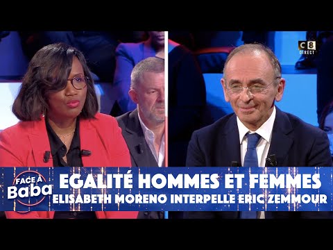 Egalité entre les femmes et les hommes : Élisabeth Moreno interpelle Eric Zemmour