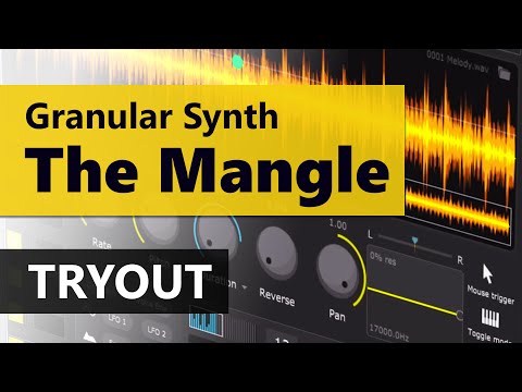 Playing with The Mangle Granular Synth