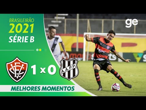 Gols e lances de Vitória x Ponte Preta