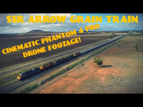 SSR Arrow Grain train, phantom 4 pro!