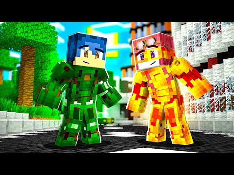 SIAMO DIVENTATI DEI SUPEREROI! - MINECRAFT *VITA DA SUPEREROE*