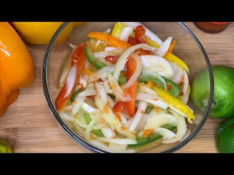 HAITIAN ONION PIKLIZ|| HOW TO MAKE|| STEP BY STEP PIKLIZ ZONYON|| SIMPLE RECIPE
