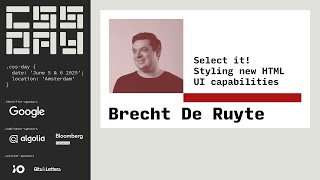 Download lagu Styling new HTML UI capabilities - Brecht De Ruyte - CSS Day 2025 mp3