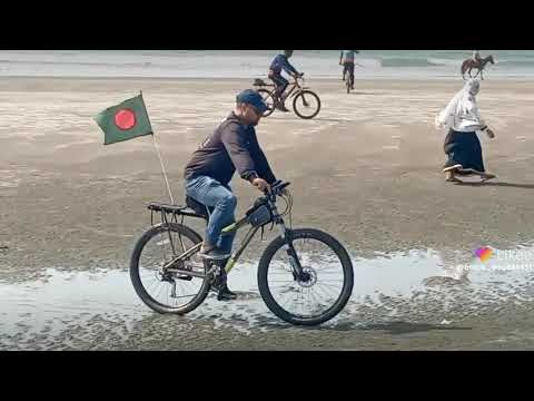 Cox's bazaar Sea Beach in Bangladesh