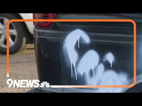 Residents of Westminster neighborhood wake up to spray painted cars, garage doors
