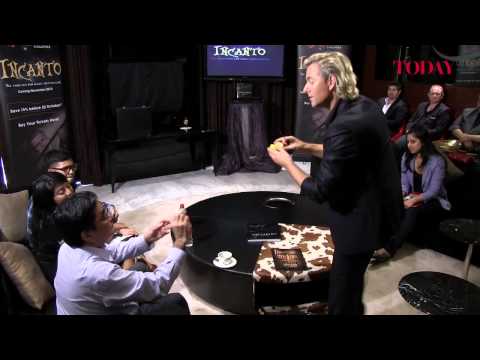 Master Illusionist Joe Lobero Gives a Magic Workshop, Resorts World, Sept 13, 2012